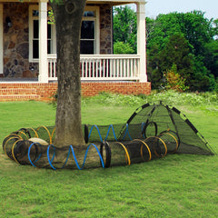 ITENT X-Large Cat Enclosures playhouse image highlights roomy interior for multiple pets.