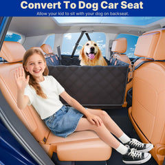 ITNAST hard bottom dog hammock 400lbs supports secure road trips.
