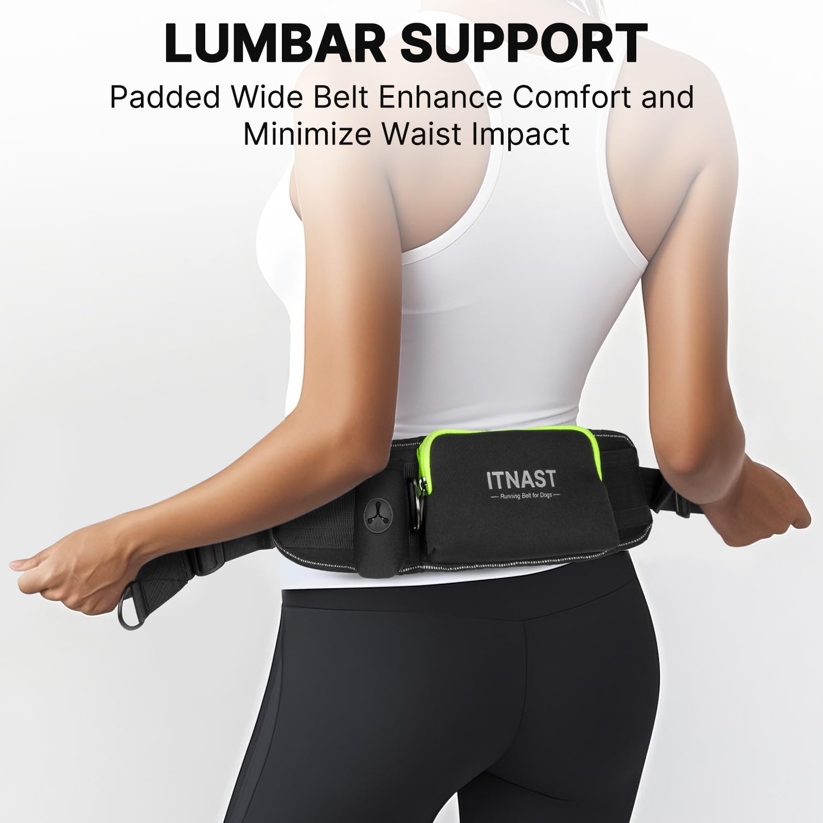 ITNAST reflective stitching at night improves visibility during dawn walks.