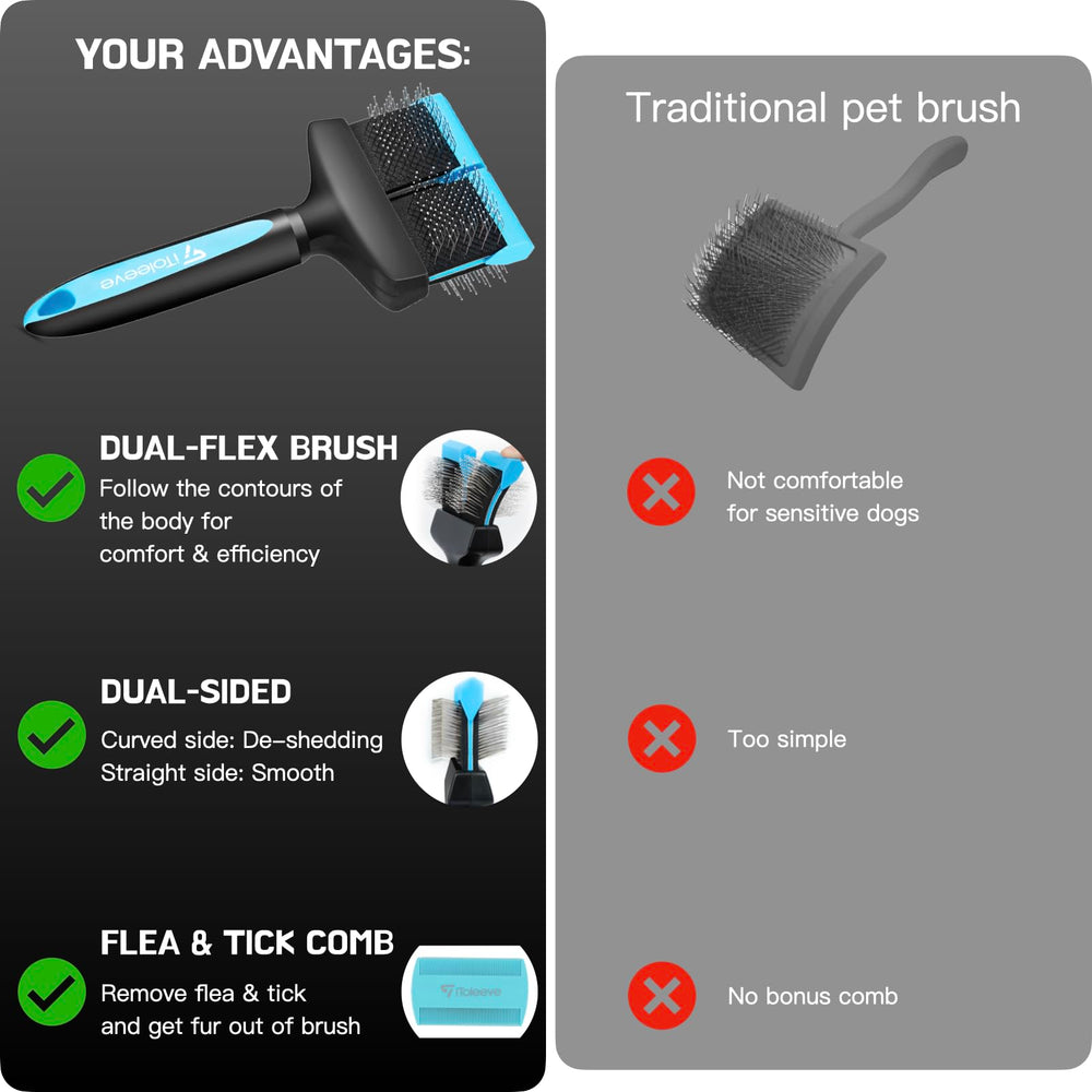 iToleeve ideal for poodles and doodles with long hair.