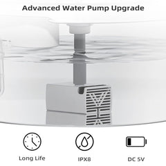 ITSCUTE JY-830 flujo de agua constante para hidratar a tu mascota