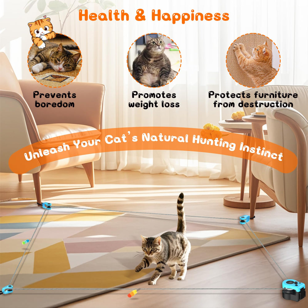 ITSHINY cat treadmill safe-durable design emphasizes non-slip belt and rounded edges