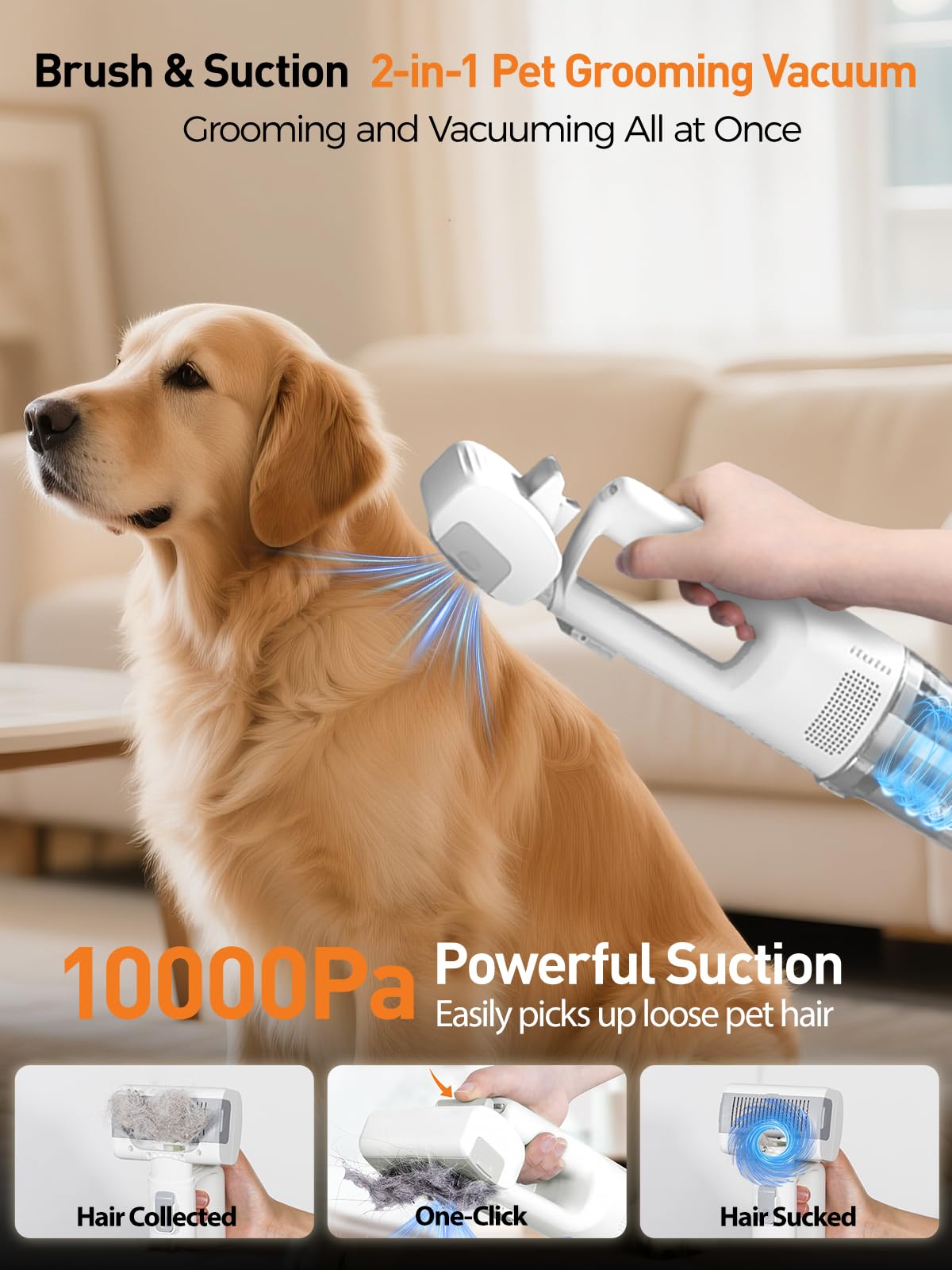 itutn slicker-brush-gentle-removal helps remove tangles and surface dirt with gentle bristles.