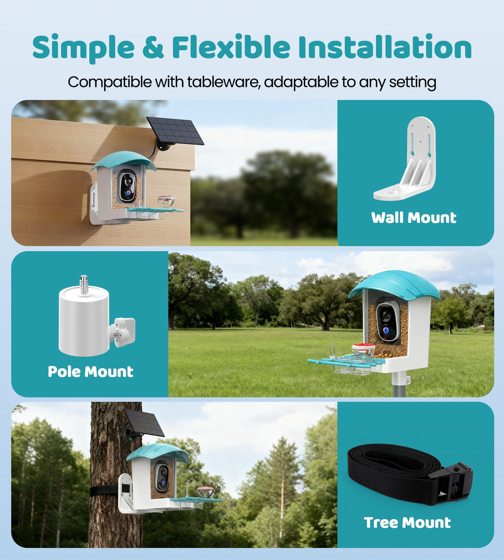 IUUZEUL live view helps monitor feeding habits with family.