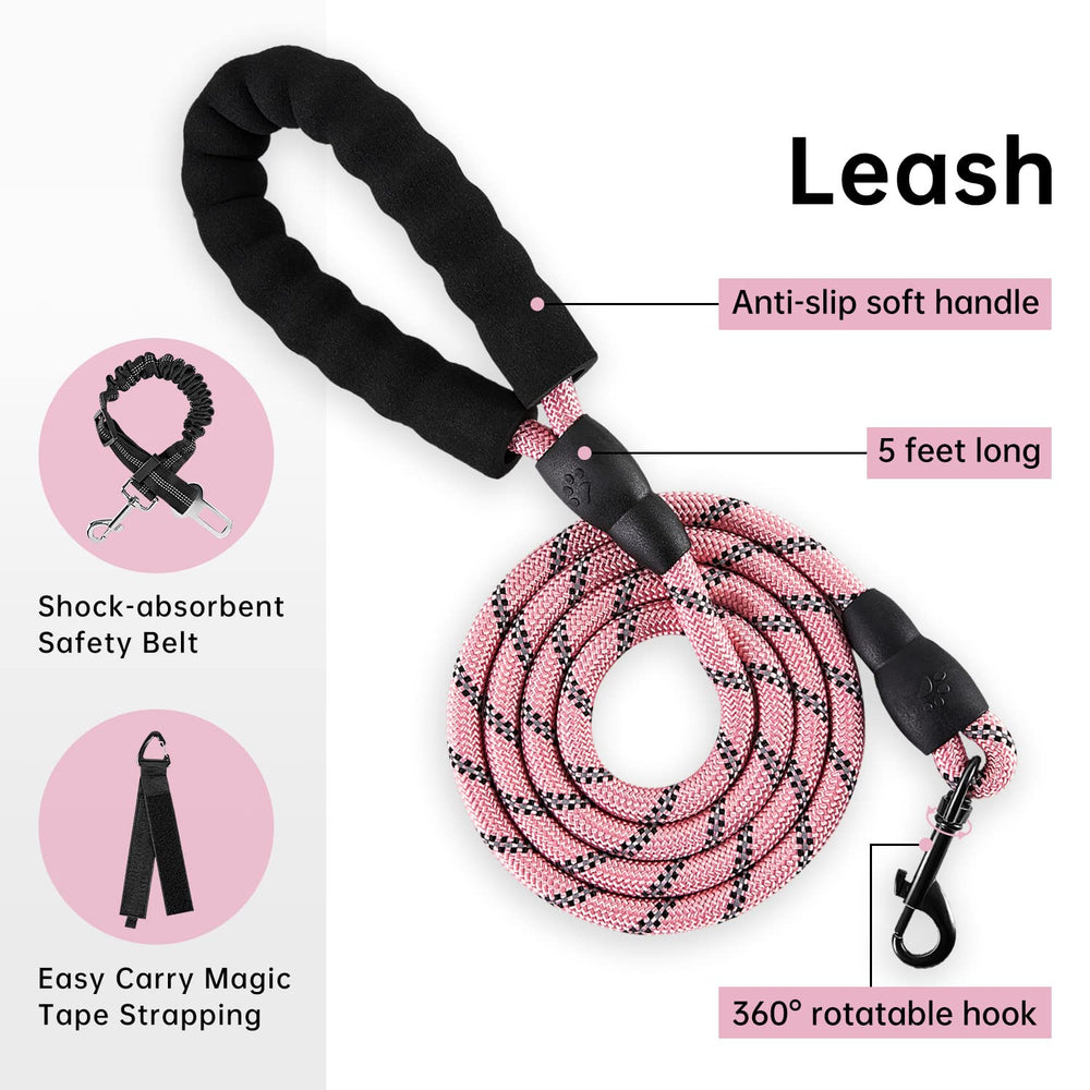 IVY&LANE No Pull Harness pink XL adjustable straps ensure a comfortable fit