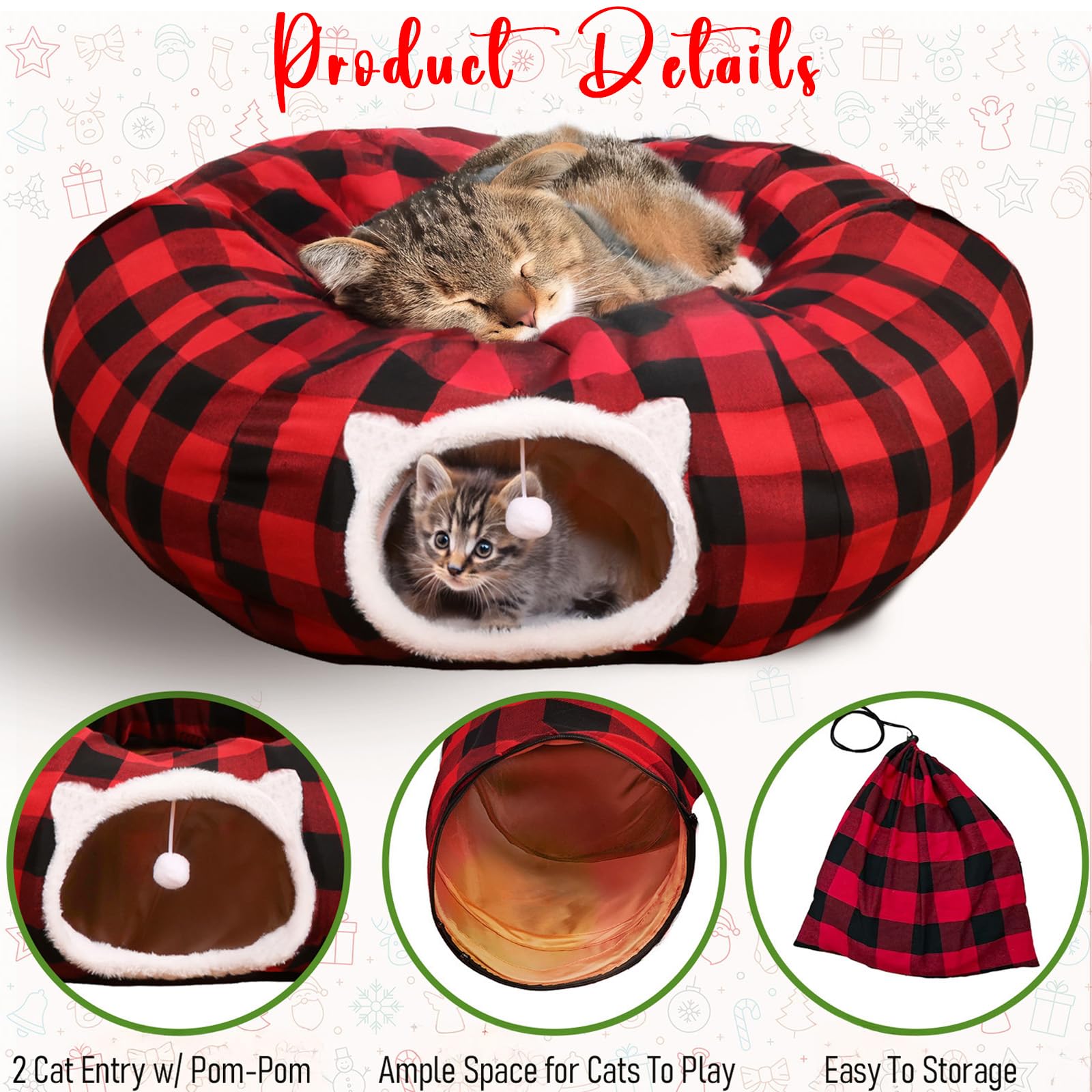 IVYALIST durable polyester-oxford fabric withstands playful paws