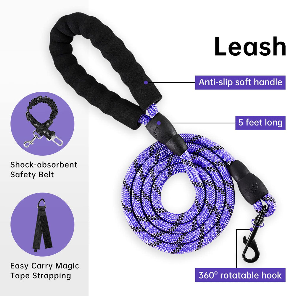 IVY&LANE No Pull Harness adjustable webbing for a snug, chafe-free fit