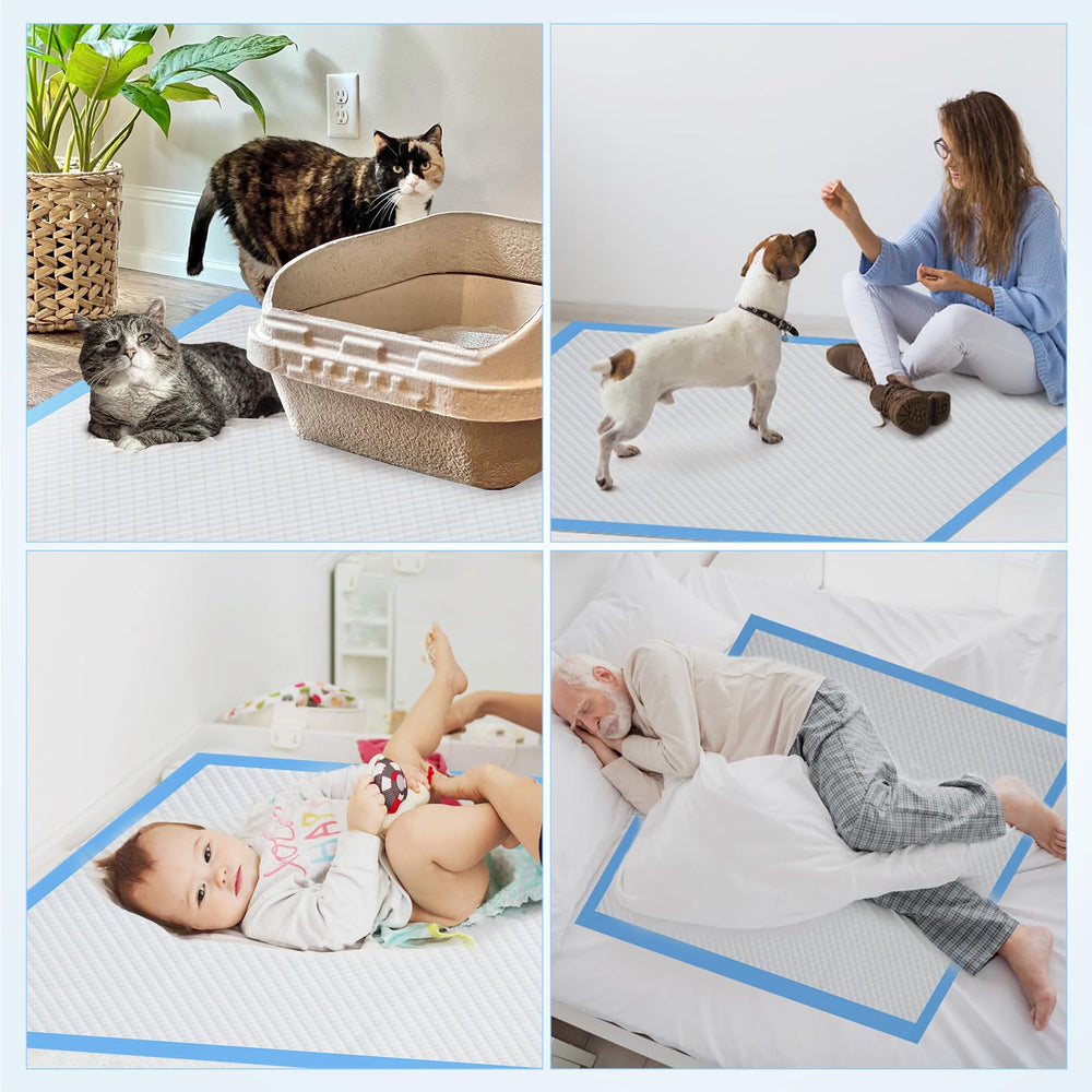 iweepet disposable bed pad suitable for kids and adults
