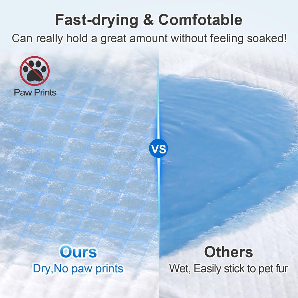 iweepet leak-proof-bottom-pe-film pad protects floors during vigorous activity.