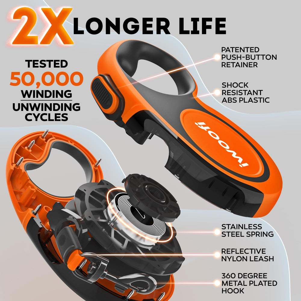 IWOOFI 16.4 ft tape extends smoothly for spacious, safe exploration