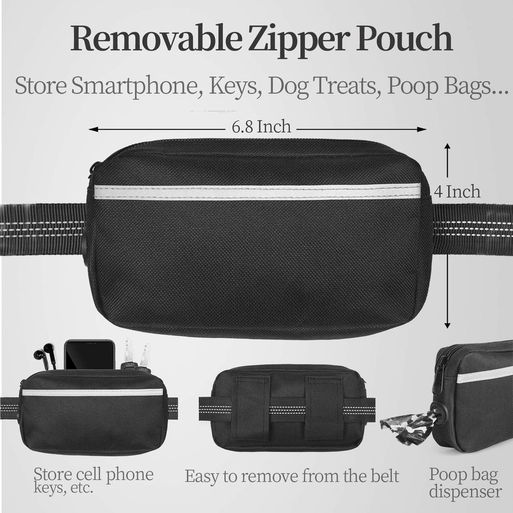 iYoShop dual padded handles offer comfortable grip during jogs and runs.