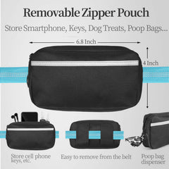iYoShop dual padded handles offer comfortable control during walks