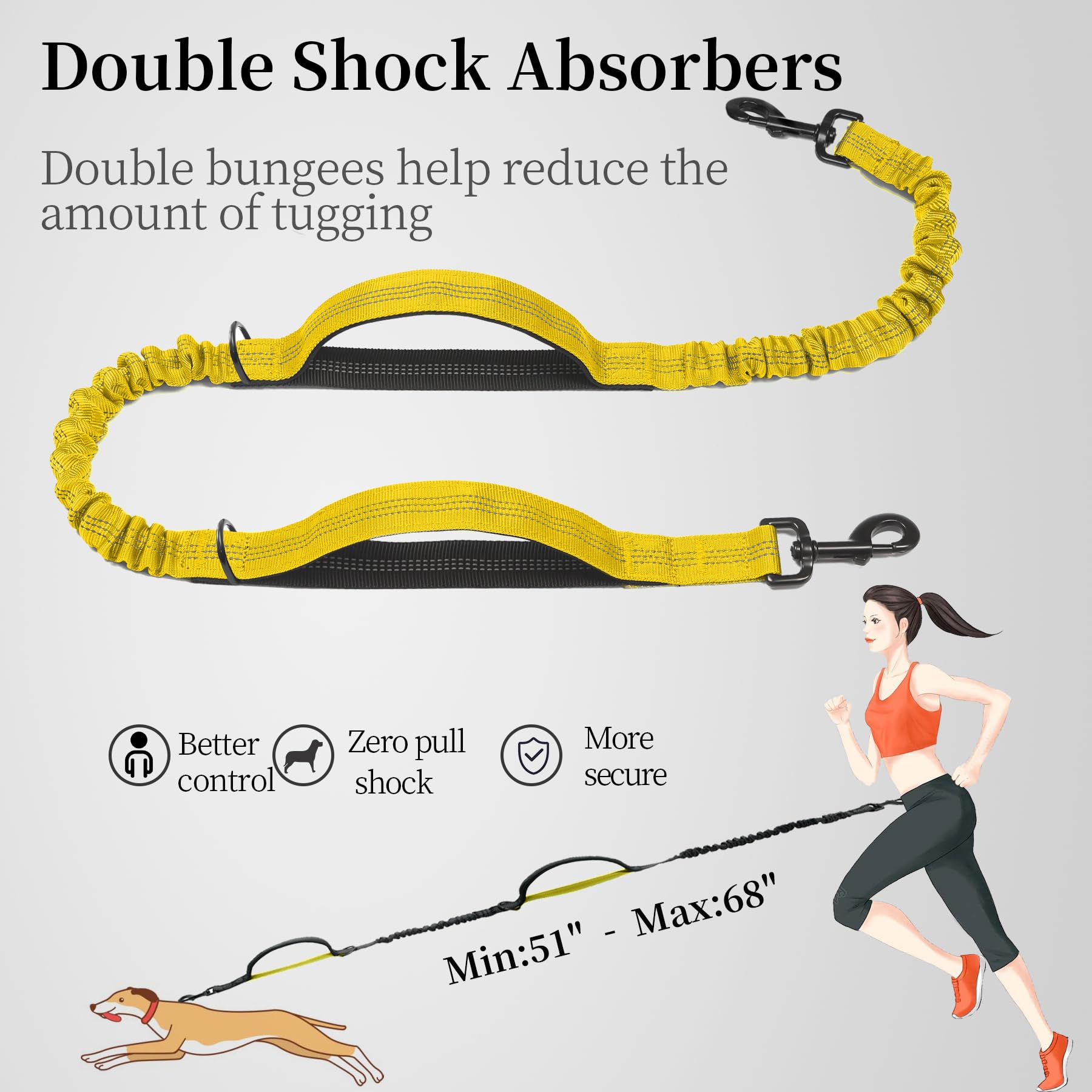 iYoShop extra handles provide precise control on busy sidewalks