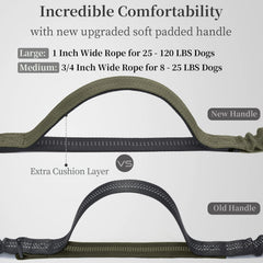 iYoShop leash features a 2-inch heavy-duty clip for secure attachment