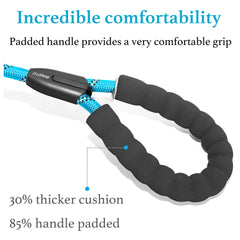 iYoShop Manijas acolchadas, tacto suave y control cómodo durante caminatas largas.