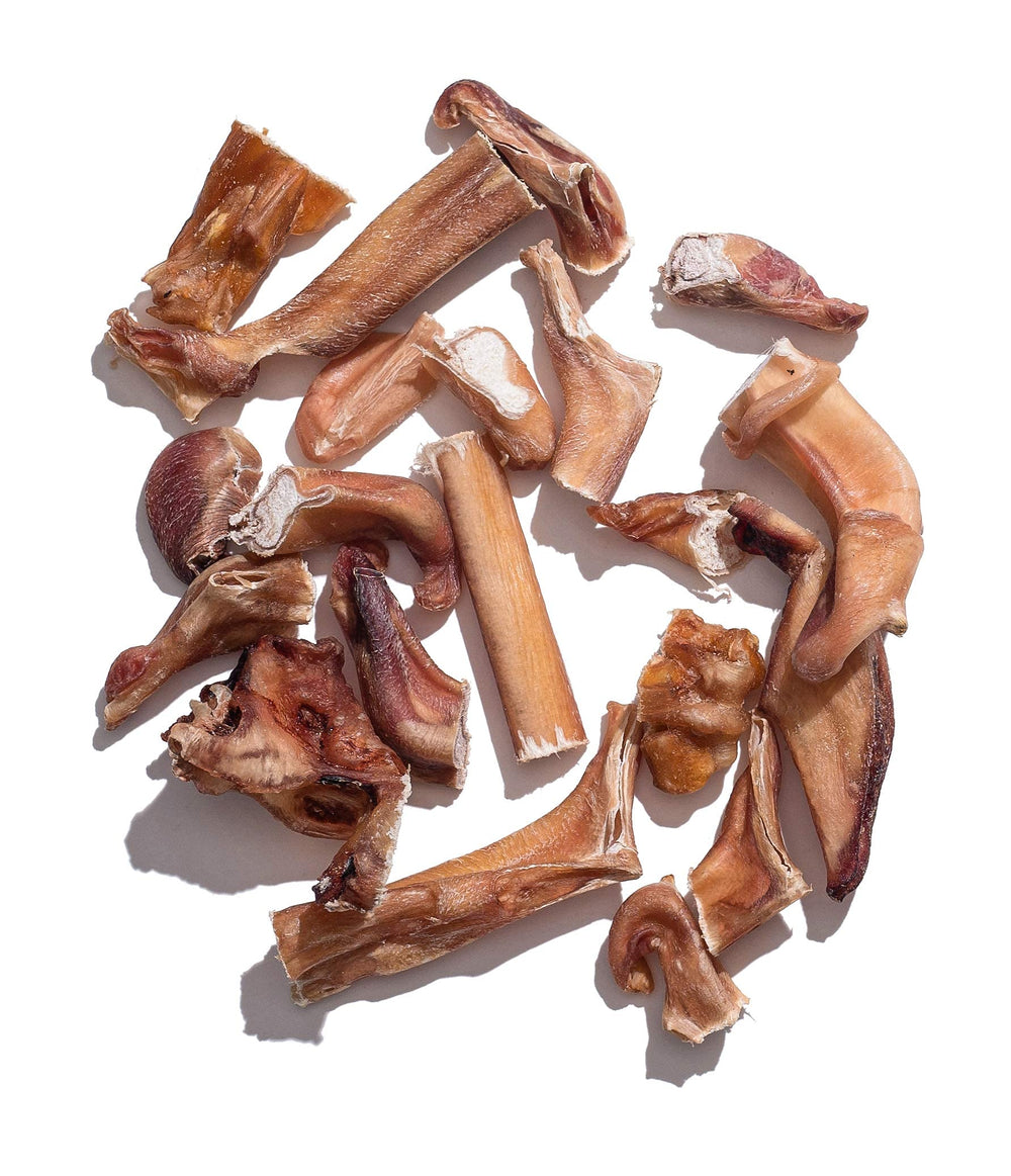 Jack&Pup Bully Bites close-up beef pieces highlighting natural flavor