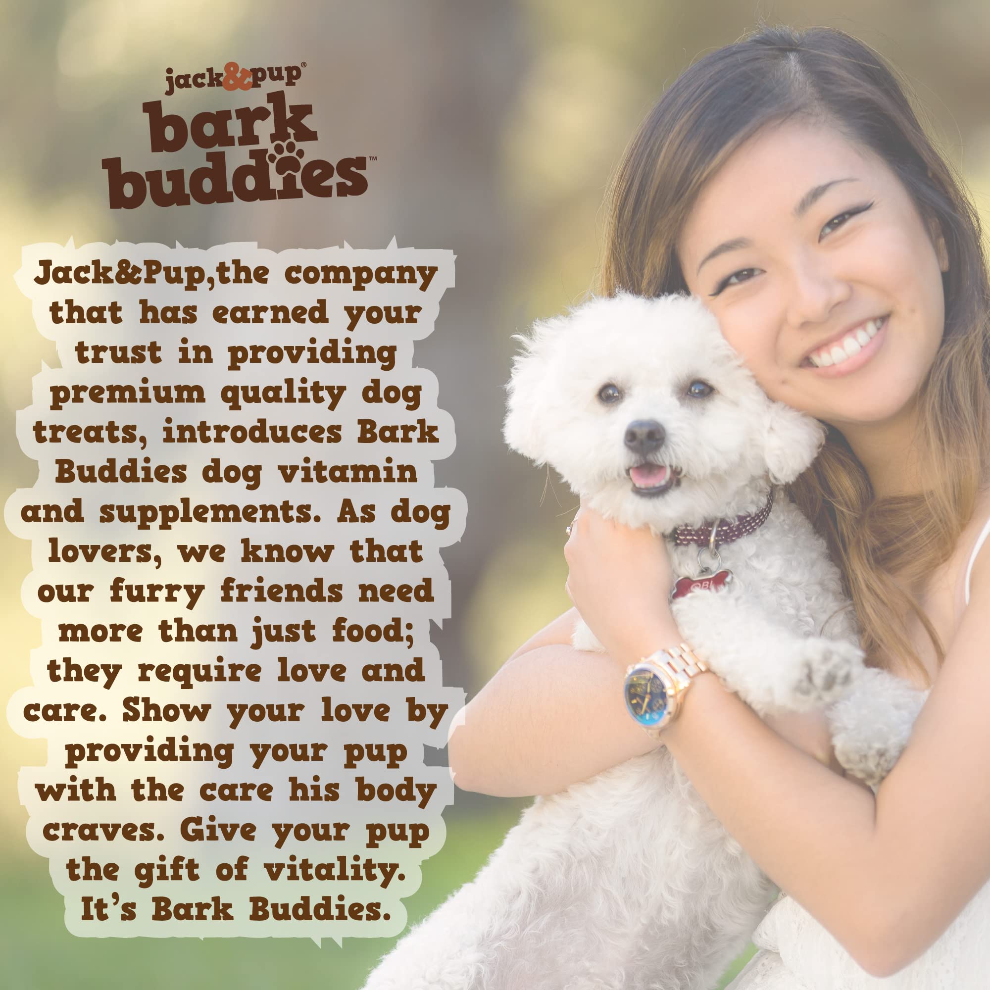 Jack&Pup soft chews display a tasty texture dogs enjoy.