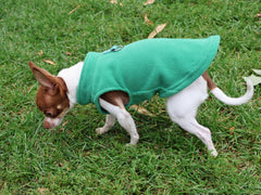 Jacko & Co fleece vest fleece detail highlights cozy breathable material