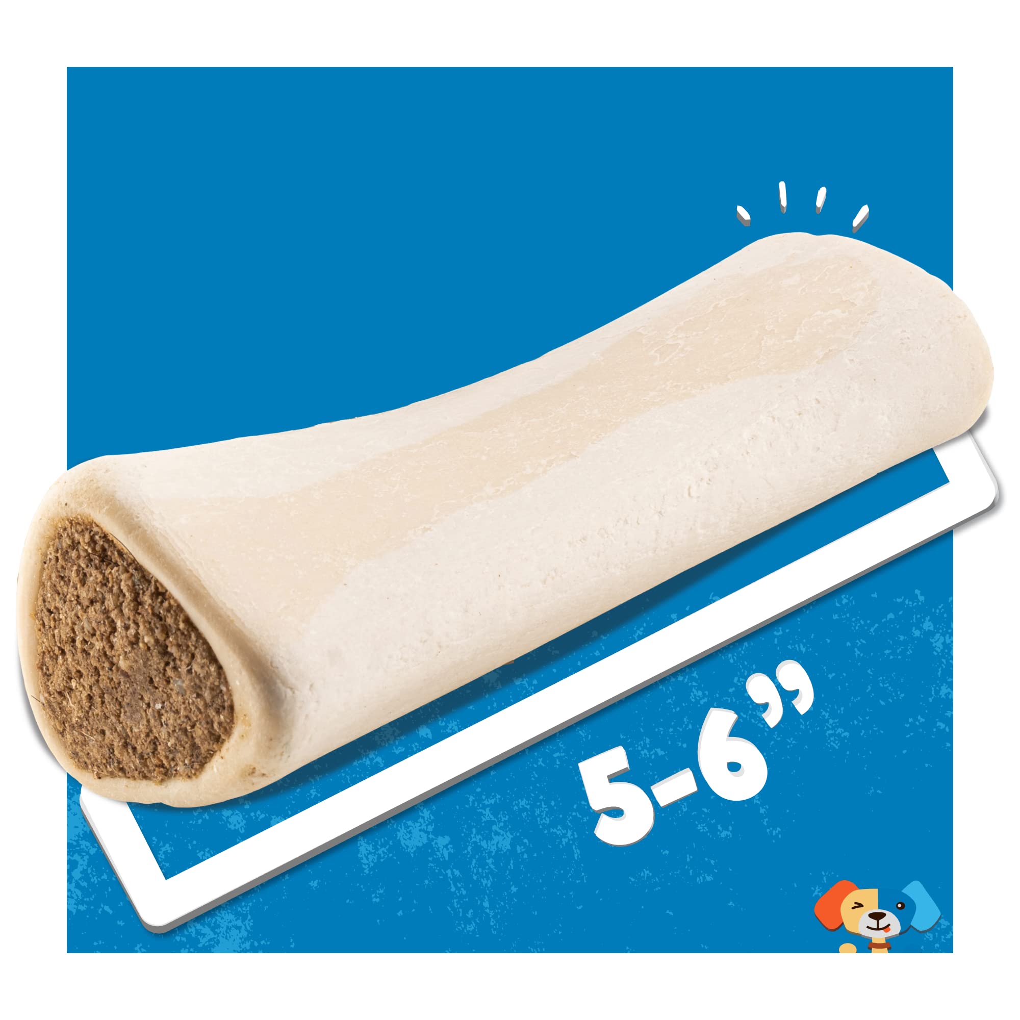JackPup-digestible-beef-bone-for-dogs is gentle on digestion during chew sessions.