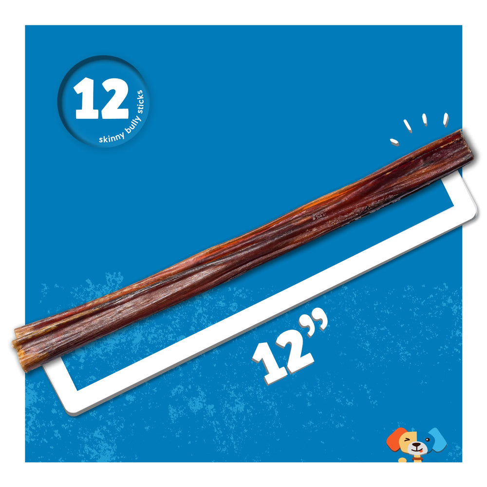 Jack&Pup grass-fed beef bully stick emphasizing natural, hormone-free ingredients.