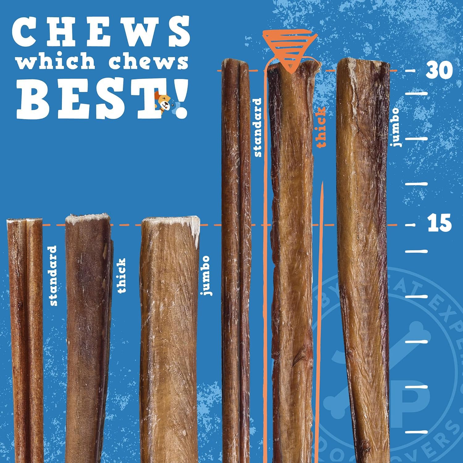 JackPup grass-fed beef pizzle single-ingredient chew ideal for sensitive stomachs