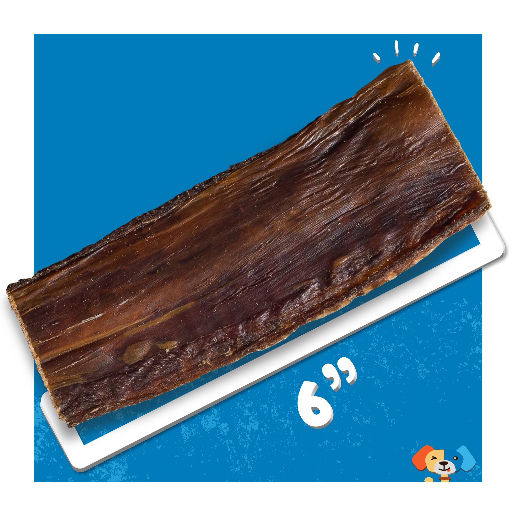 Jack&Pup gullet beef jerky 25-pack display offers value