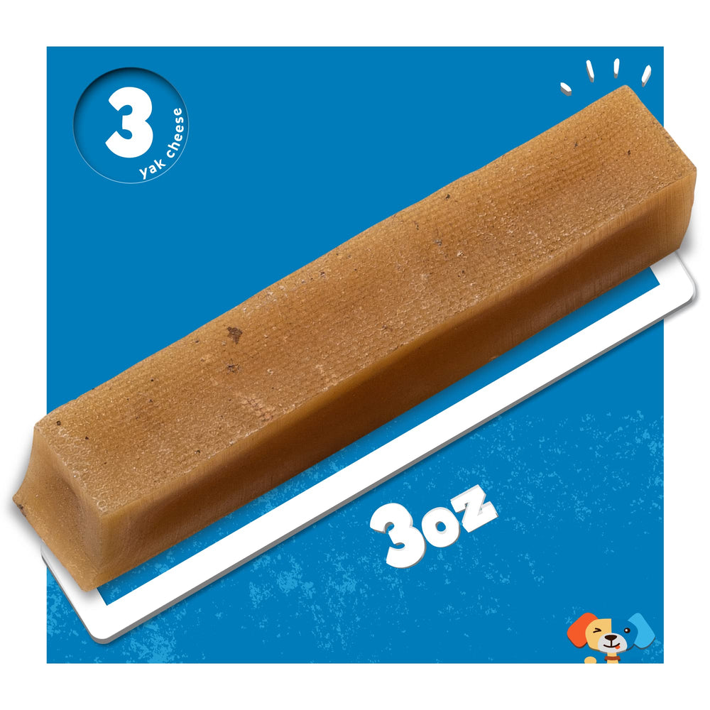 Jack&Pup yak-cheese-packaging-bag reveals natural ingredients.