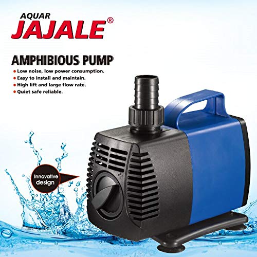 JAJALE saltwater-freshwater-compatibility supports versatile setups from ponds to hydroponics.