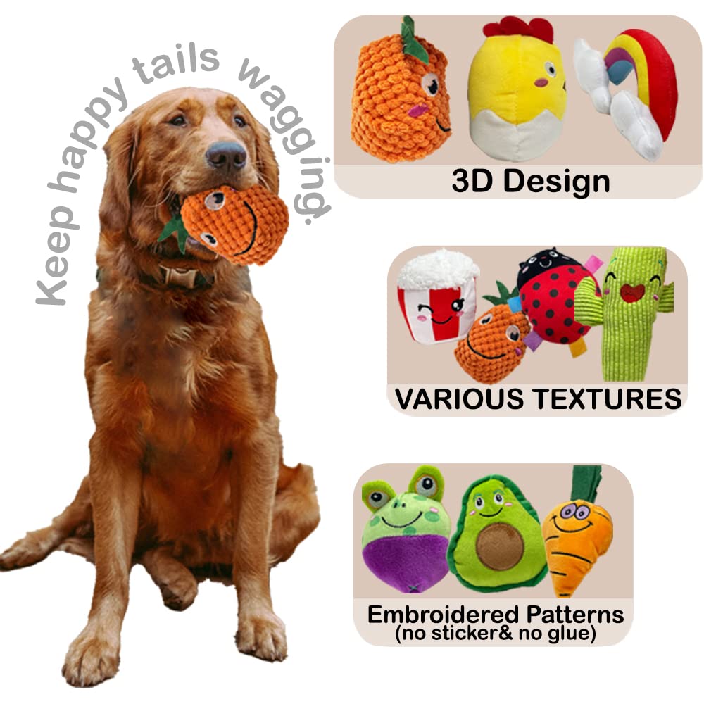 Jalousie dog squeaky toy closeup highlighting a bright squeaker for interaction.