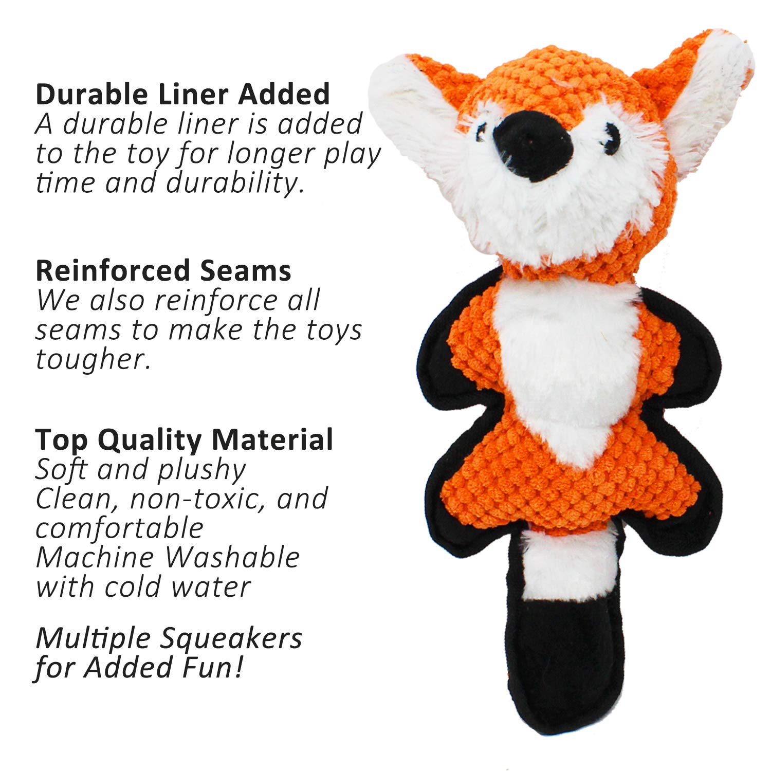 Jalousie dog toy penguin squeaky — soft plush comfort after active play and nap times.