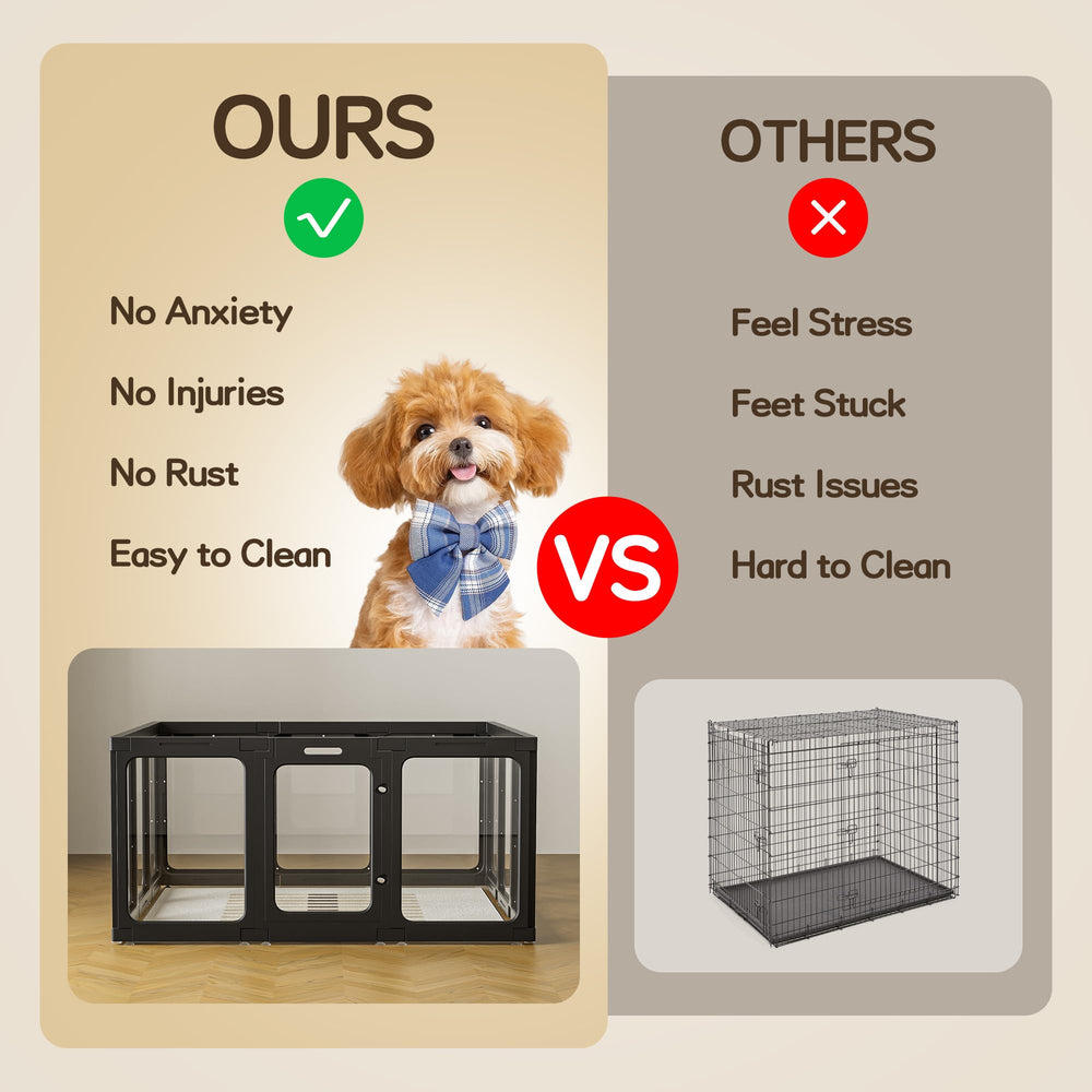 Jalove indoor-outdoor ready playpen for small to medium pets