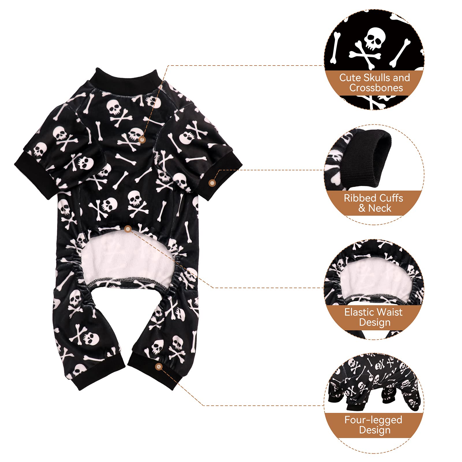 Jamktepat elastic waist and cuffs provide secure warmth and easy wear.