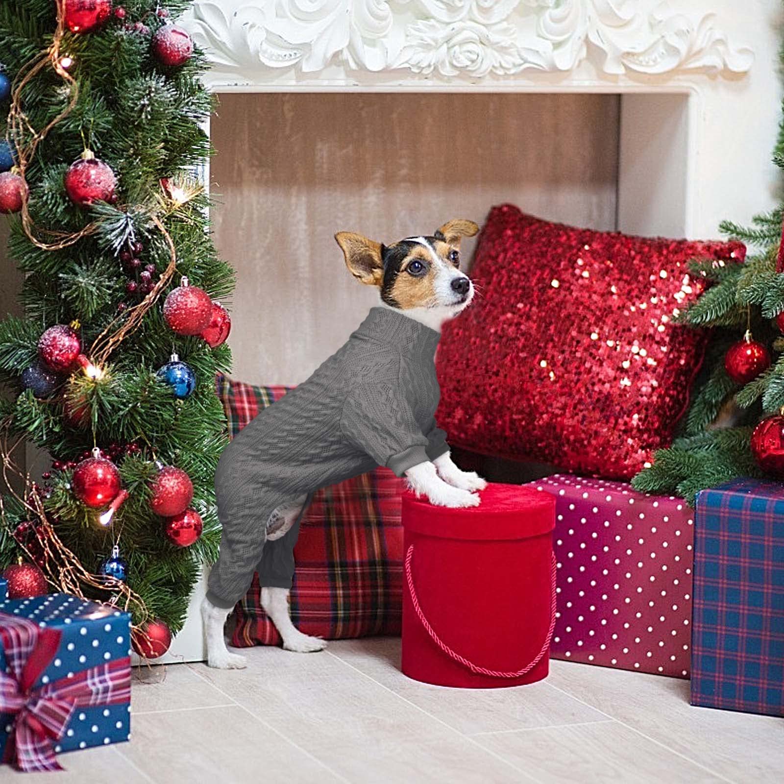 Jamktepat dog sweater durable stitching proves machine washable convenience