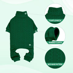 Jamktepat dog sweater size guide measurements image helps pick the right fit.