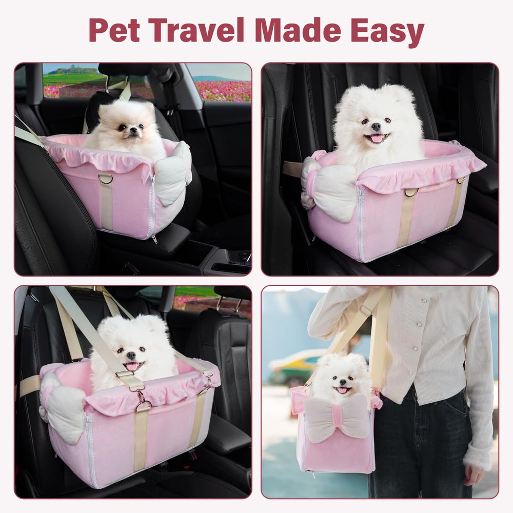 Jaoul dimensions guide helps ensure console-fit for small pets.
