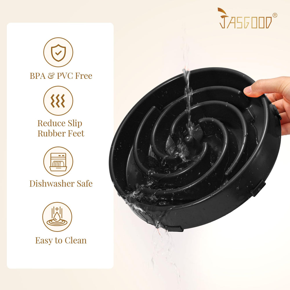 JASGOOD bowl has 24.4 cm diameter and about 3-cup capacity.