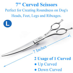 Jason 440C Japanese stainless steel construction enhances durability in grooming tools.