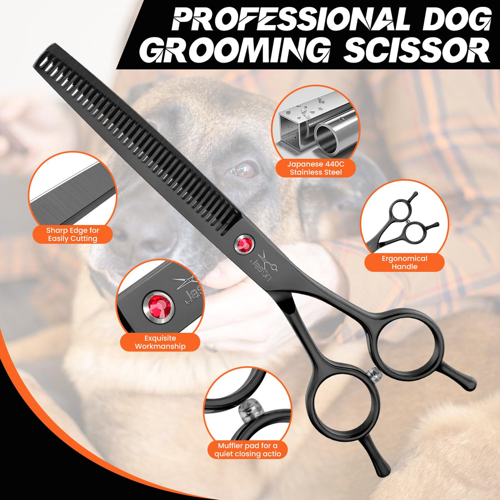 JASON adjustable-screw feature highlights customization for fur thickness.