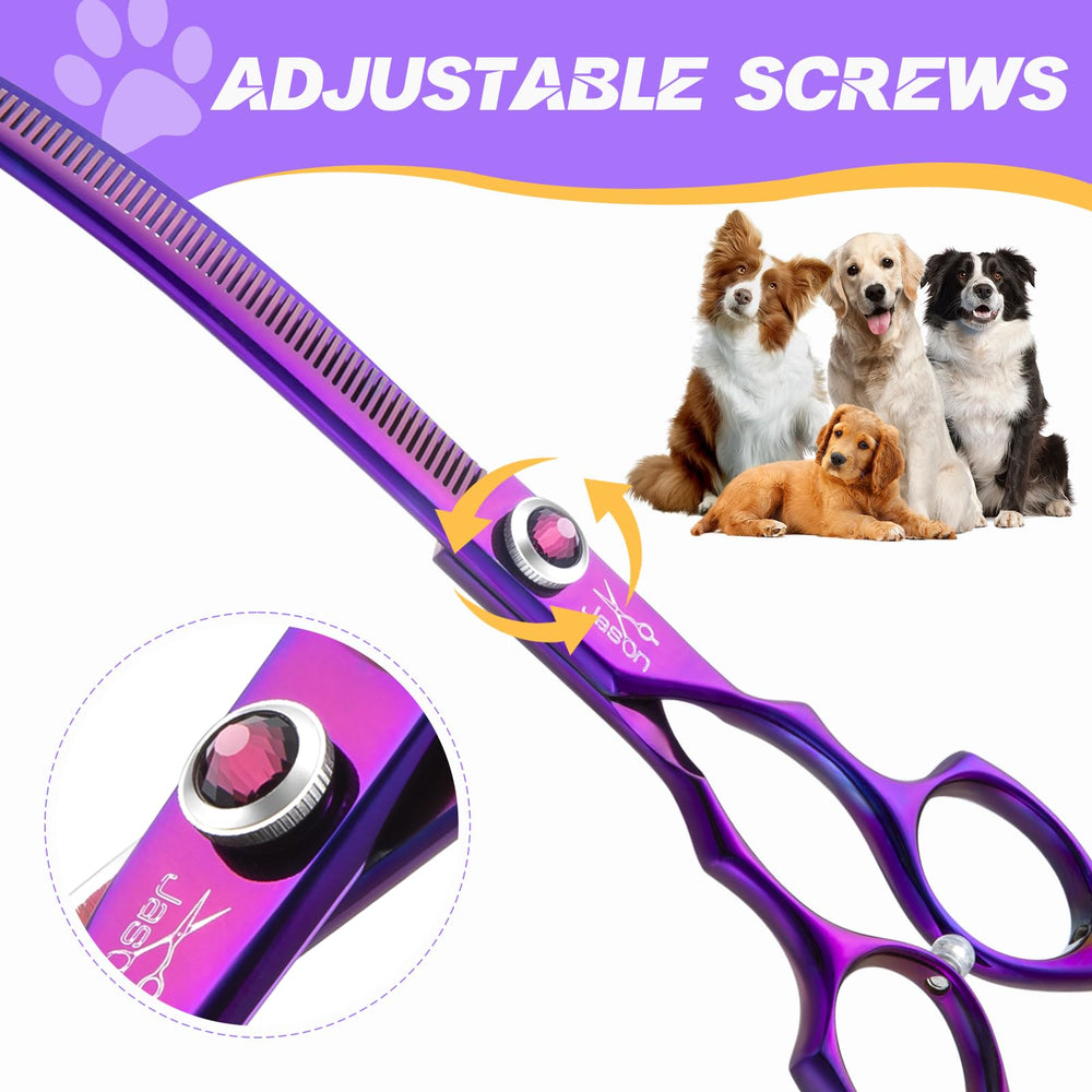 JASON ergonomic handle reduces wrist strain during long grooming sessions.