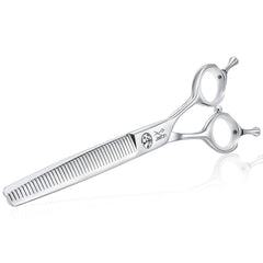 JASON dog grooming scissors with ergonomic handles offer comfortable extended use.