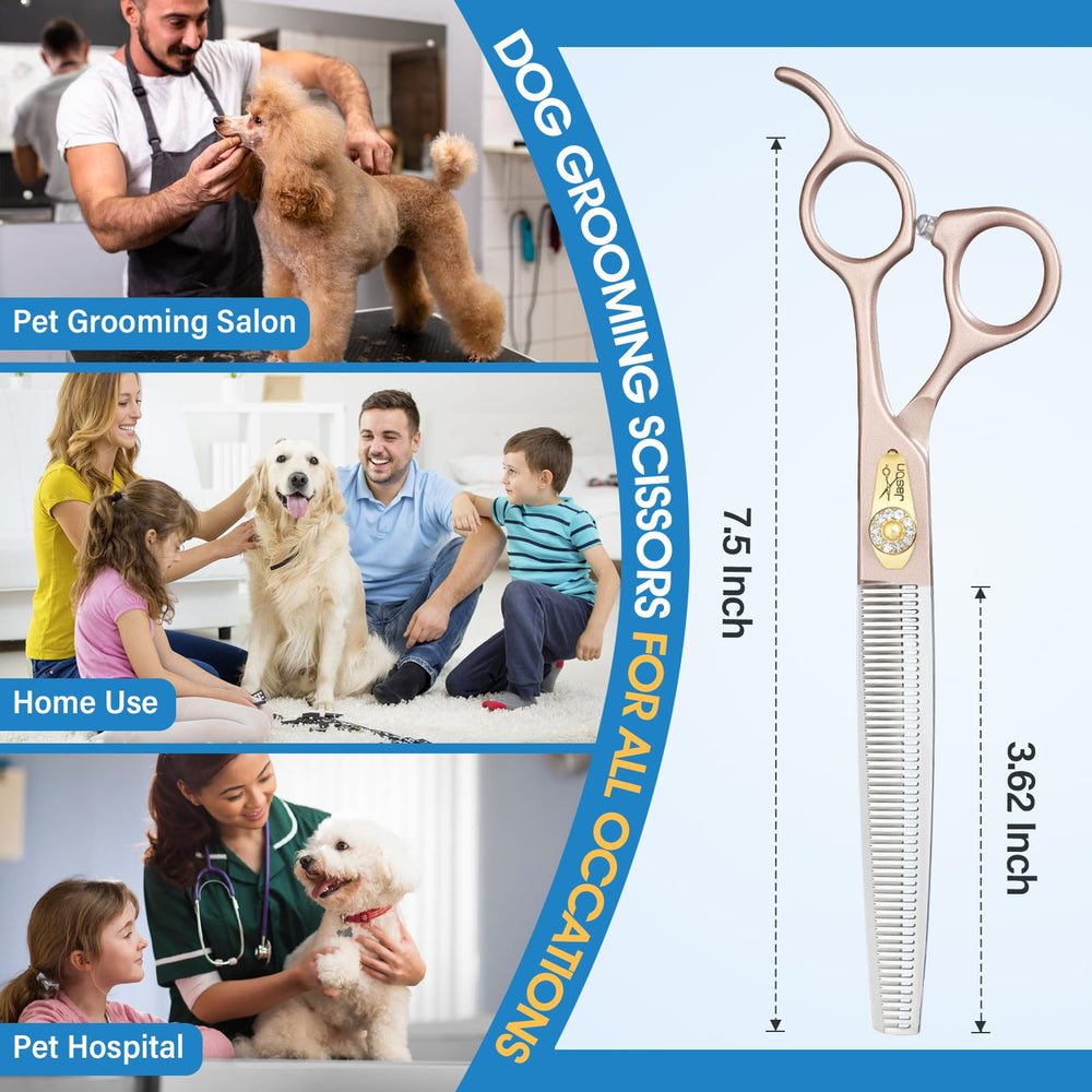 JASON dog grooming scissors portable design for on-the-go grooming.
