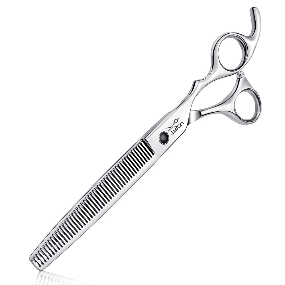 JASON dog thinning scissors with 48-teeth blade for smooth blending