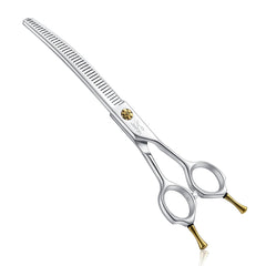 JASON dog thinners 7-inch down-curved blades for precise thinning during grooming sessions