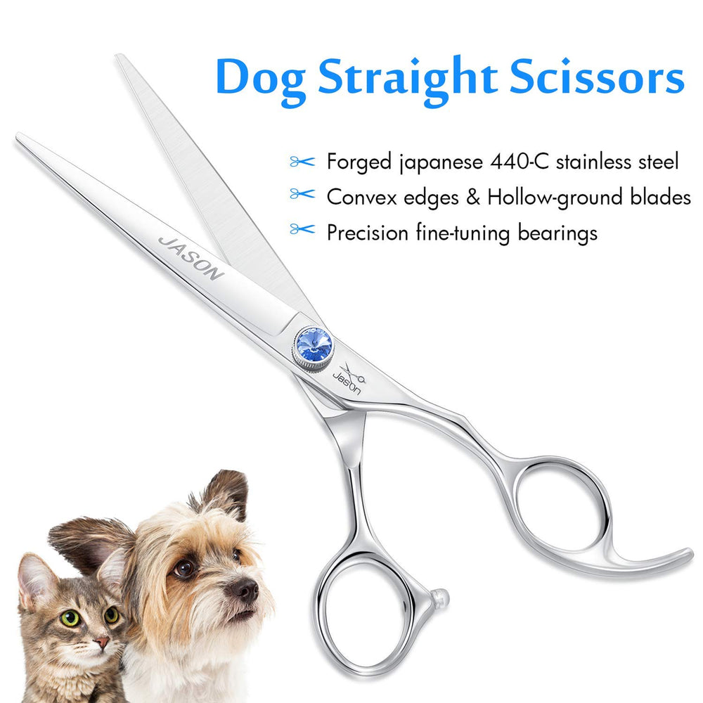 JASON hand-forged 440C steel blades promise clean, snag-free grooming