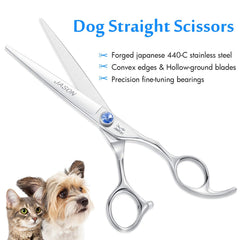 JASON hand-forged 440C steel blades promise clean, snag-free grooming