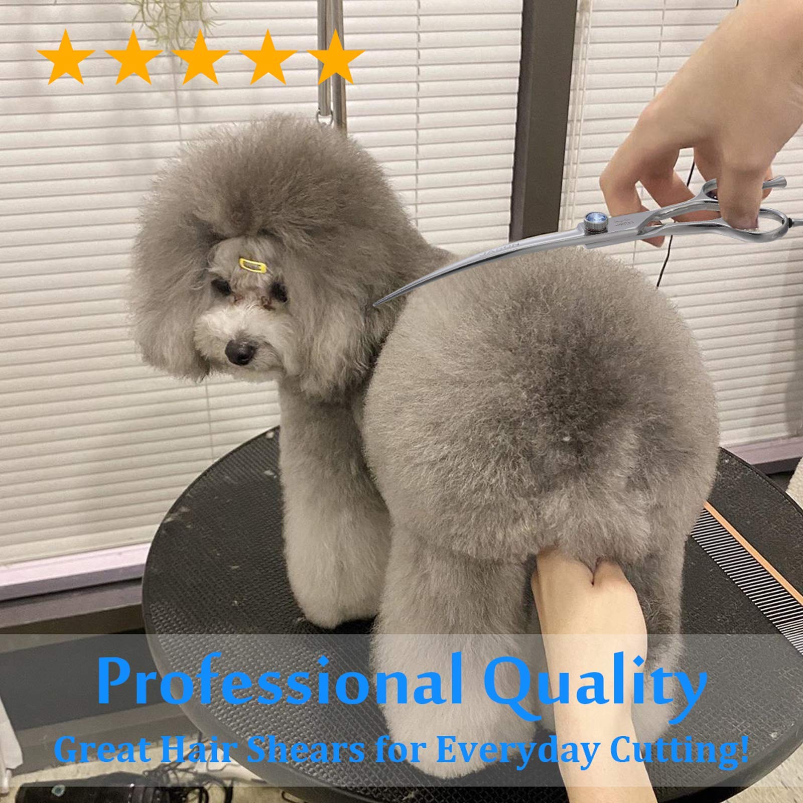 JASON lightweight easy-grip grooming tool ideal for comfortable everyday grooming.