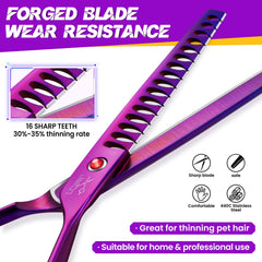 JASON chunker-dog-scissor portable design for on-the-go grooming.