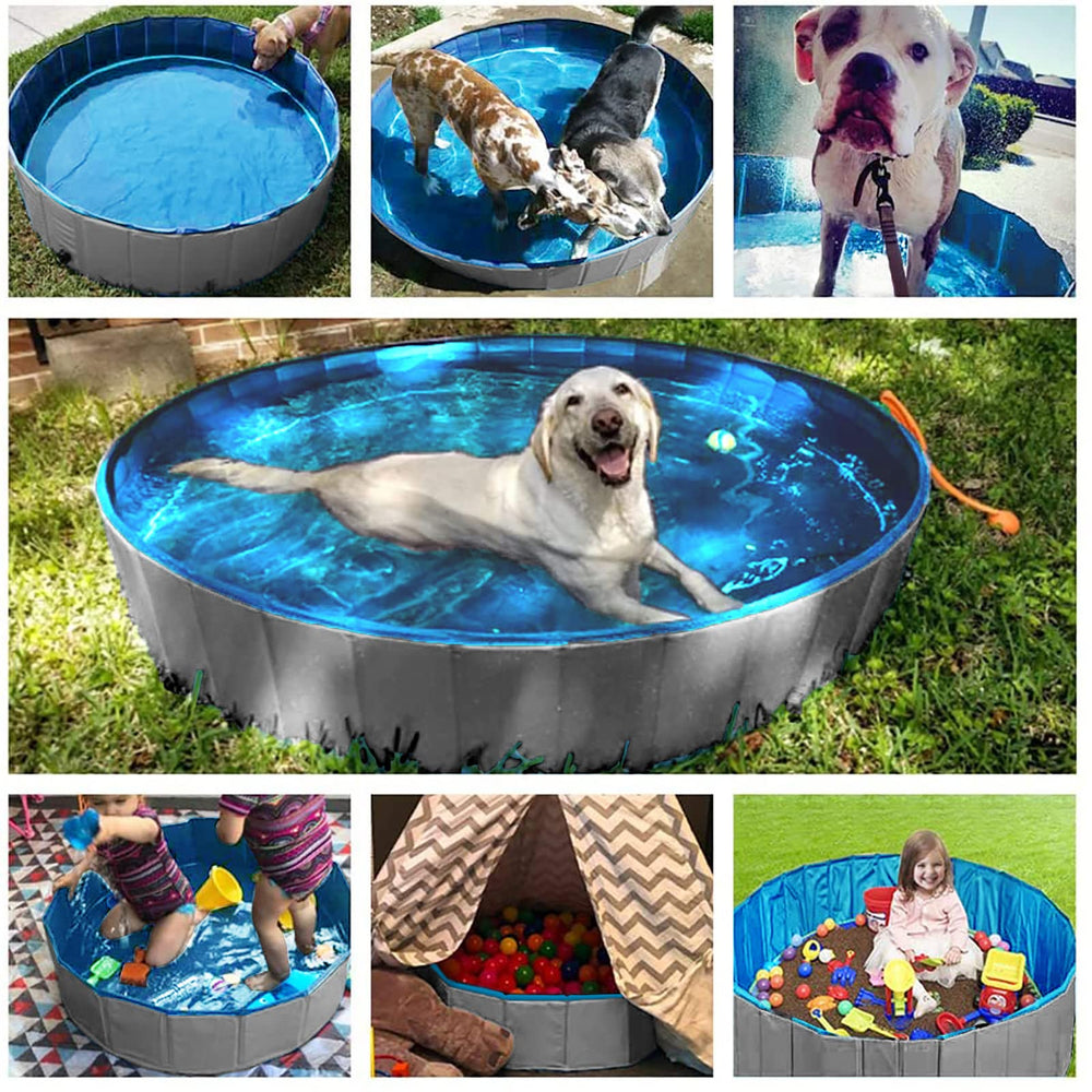 Jasonwell outdoor backyard use—71-inch pool for dogs and kids.