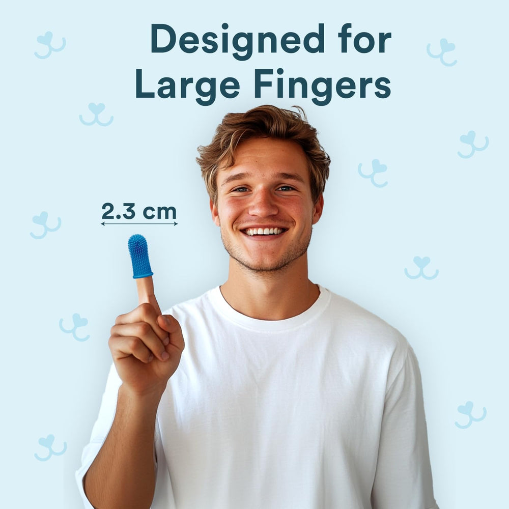 Jasper fingerbrush large fingers close-up highlights comfortable grip for control