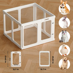 Jatindear portable pet fence camping trips captures versatile use during travel.